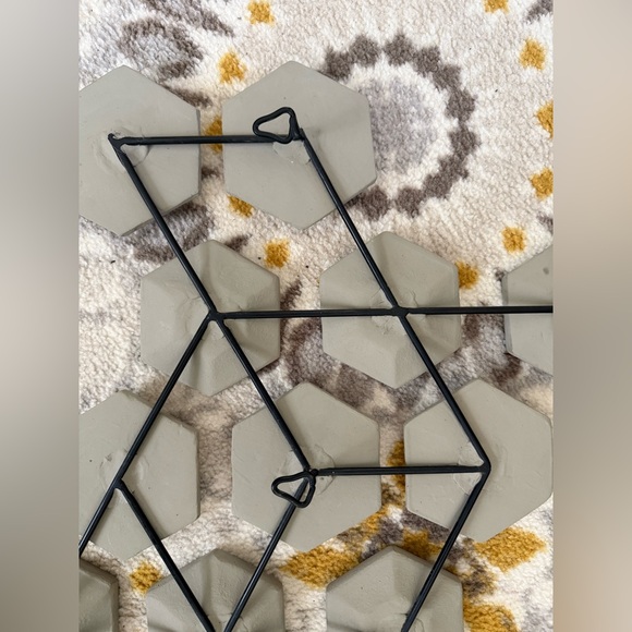 West Elm Geometric Ceramic Wall Art - Picture 7 of 7